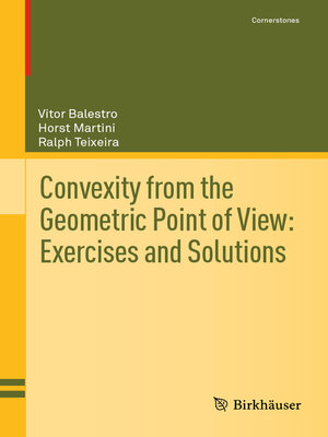 cover image of Convexity from the Geometric Point of View